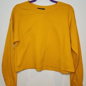 Forever 21 Mustard Yellow Sweater – Size M